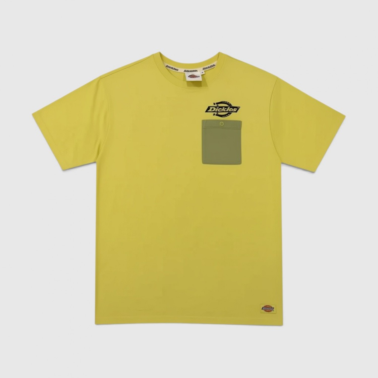 Dickies Κίτρινο T-Shirt με Τσέπη / Pre-Owned